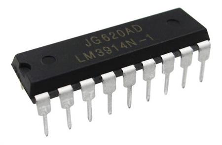 Circuito Integrado Lm3914n Lm3914n-1 Lm3914 Dip-18 Lm 3914 N