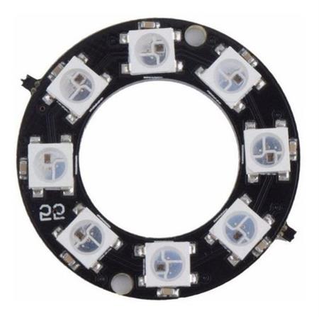Anillo Leds Rgb 5050 Ws2812 C/conductores Integrados Arduino