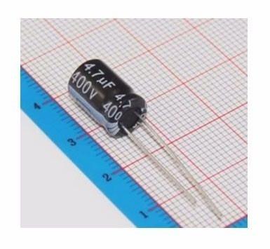 400 V 4.7 Uf 6 * 12 Mm Condensador Electrolítico