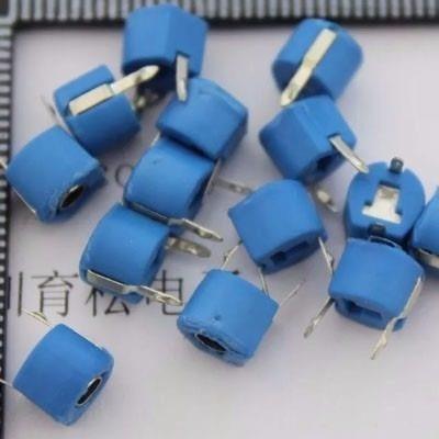 Condensador Capacitor Variable Trimmer 3a 5p Azules