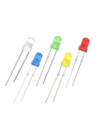 Diodos Led De Colores Mixto 3 Mm Electronica Arduino
