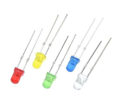 Pack X 50 De Diodos De Colores Mixto 3 Mm Led