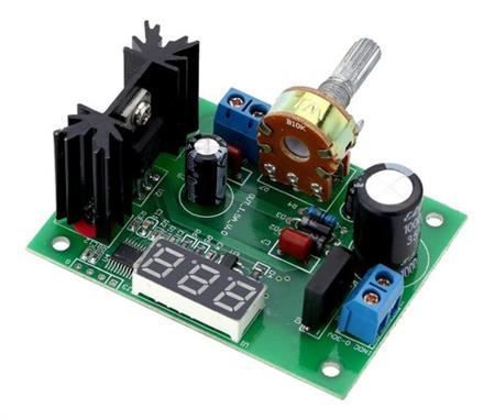 Fuente Lineal Regulada Voltimetro Lm317 Ac Dc Arduino