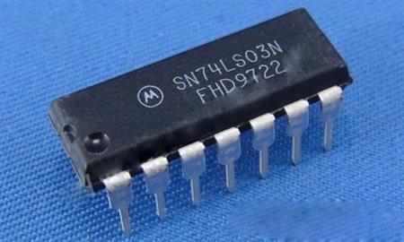 Sn74ls03n Sn 74ls03 74ls03 Dip-14 Puerta Inversor Ic