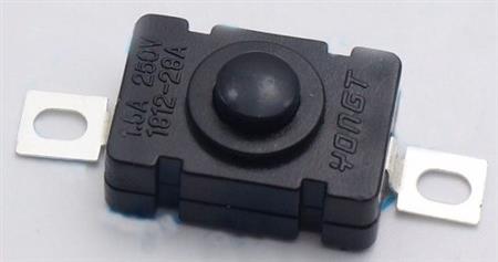 Boton Switch Linterna Touch Lock Spst Ac/dc 250v 1.5a
