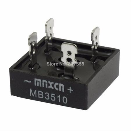 Puente De Diodo Mb3510 Kbpc3510 35a 1000v Nuevos Originales