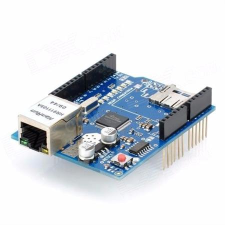 Modulo Ethernet Shield W5100 + Lector De Sd Para Arduino