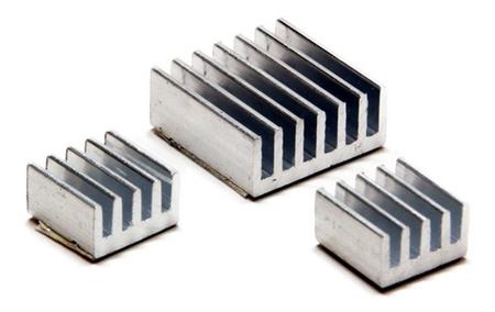 Disipador Aluminio Kit X3 8x8x5mm Arduino Raspberry Led