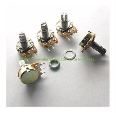 Potenciómetro Pot Wh148 B20k 20 K Lineal Eje 15 Mm 3 Pin