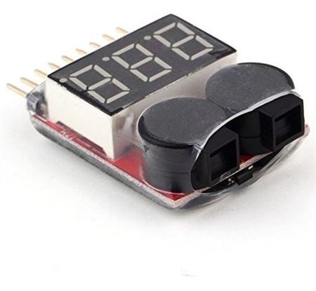 Tester Salva Lipo Baterias Salvalipo Voltimetro Con Alarma