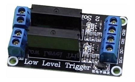 Modulo De Relee 5v 2 Canales Estado Sólido Ssr 250v 2a Fuse
