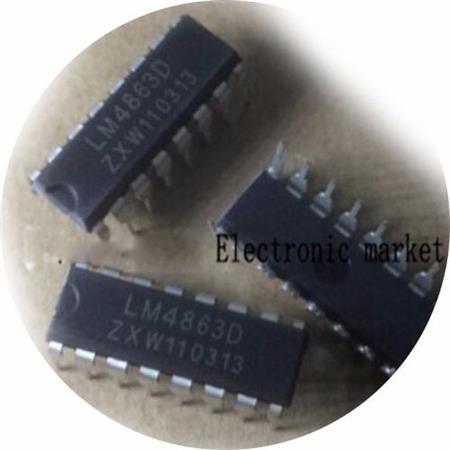 Ci Lm4863 Lm4863s Dip Dip-16 Original 4863
