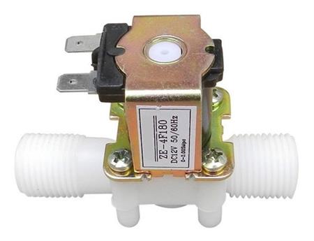Valvula Solenoide 1/2 Pulgada Normal Cerrada 12 Vcc