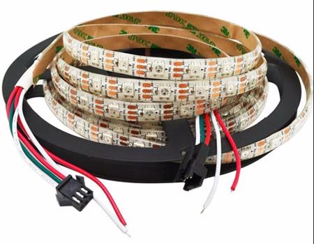 Tira Led 300 5050 Ws2812b Pcb Blanco 5 Metros Ws2812 Progr