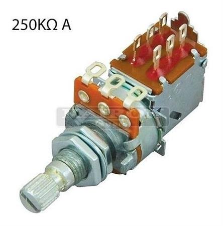 Potenciometro Push Pull 250k A250k