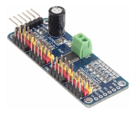 Controlador Servos 16 Canales I2c Pca9685 Pwm Arduino
