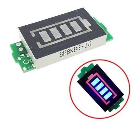 Módulo Indicador De Carga Batería Litio 3 Celdas Arduino