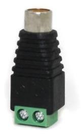 Adaptador Ficha Rca Hembra Con Bornera Rca-utp Audio