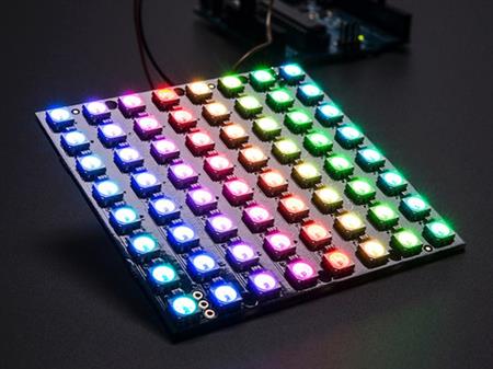 Matriz 8 X 8 Rgb 5050 64 Leds Ws2812 Arduino