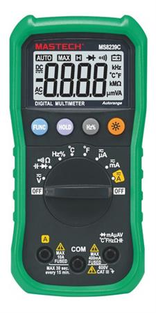 Multimetro Tester Digital Mastech Ms8239c V Dc/ac-a Dc/ac c