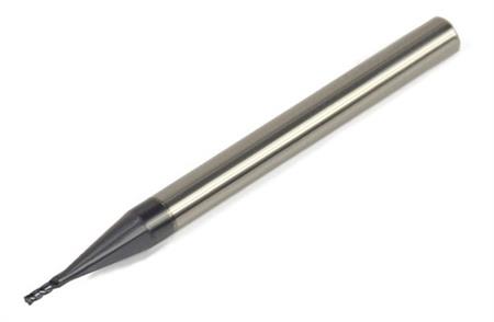 Mecha Broca Fresadora Cnc 1mm 45 Tungsteno Perfora Metal