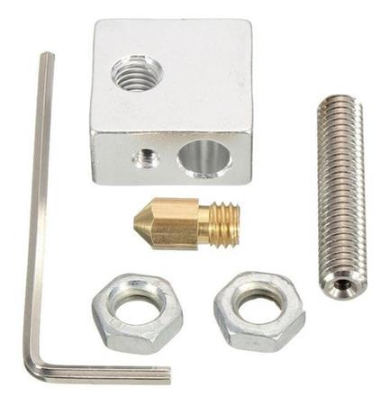 Kit Impresora 3d Bloque Termico + Boquilla Nozzle + Allen