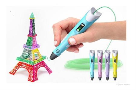 Lapiz 3d Impresora Lapicera Lcd + Filamento Modelo 2019