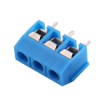 Borneras Cable 3 Bornes Paso 5.00mm Ideal Electronica