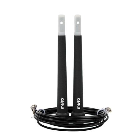 Soga Para Saltar Acero Negro Speed Entrenamiento Gym Fitness