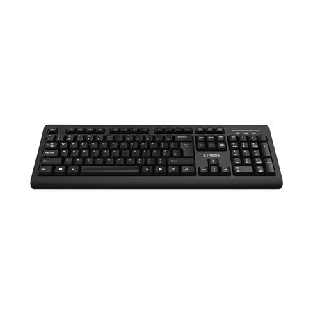 Teclado Inalambrico Español Qwerty Tcli01 Negro Usb