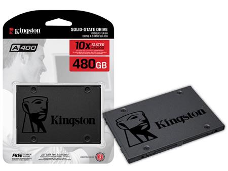 Disco Estado Solido Ssd 480gb Kingston A400 Sata 3
