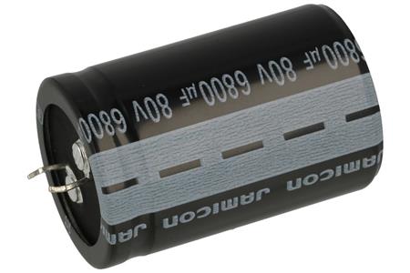 Capacitor Condensador Elect Aluminio 6800uf 80v 20x50mm
