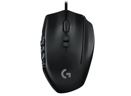 Mouse Gamer Mmo Logitech G600 20 Botones 8200 Dpi Led Full