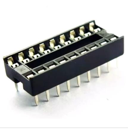Zocalo Ic Socket 18 P 18 Pin Dip 18 2x9 Soldar Pack X 10