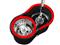 Balde + 2 Mopas Escurridor Centrifugo 20 Lt Acero Inoxidable - Negro