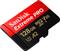 Memoria Sd 128GB Clase 10 Sandisk Extreme 90MB/S U3 4k Gopro