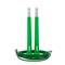 Soga Para Saltar Acero Verde Speed Entrenamiento Gym Fitness