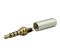 Ficha Mini plug 3.5 mm 4 Secciones Ideal Auricular Microfono