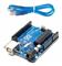 Arduino Uno R3 Original + Cable Usb Chip Desmontable Atmel
