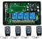 Control Remoto Rf X 4 + Modulo 4 Rele Programable 220v