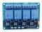 Modulo Rele 4 Canales 5v Arduino Bornera Contactos 250v 10a