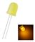 Diodos Led 10 Mm Redondos Color Amarillo Pack X10 Unidades