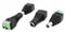 Par Plug Bornera Alimentacion Camara De Seguridad Cctv Utp