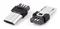 Ficha Micro Usb Macho Sin Capuchon 5 Pines