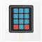Teclado Membrana Matricial 4x3 Keypad Arduino Autoadhesivo